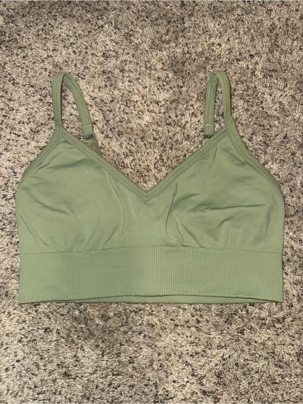 lululemon athletica Sage Green Sports Bra size 6